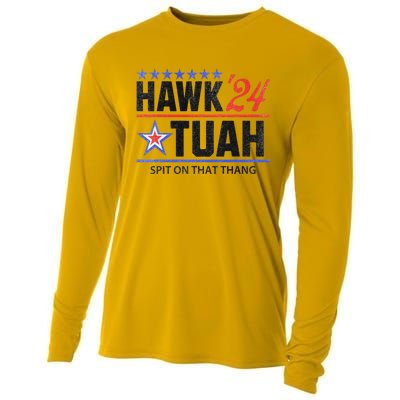 Vintage Hawk Tauh 24 Sarcastic Parody Cooling Performance Long Sleeve Crew