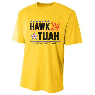 Vintage Hawk Tauh 24 Sarcastic Parody Performance Sprint T-Shirt