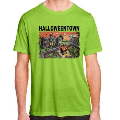 Vintage Halloween Town Adult ChromaSoft Performance T-Shirt