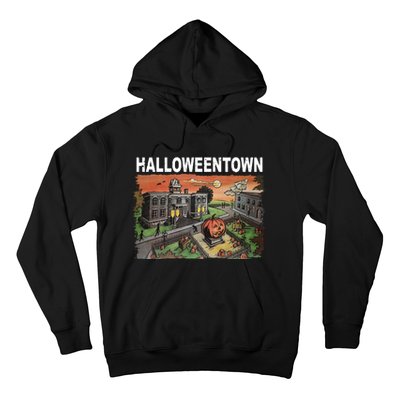 Vintage Halloween Town Hoodie