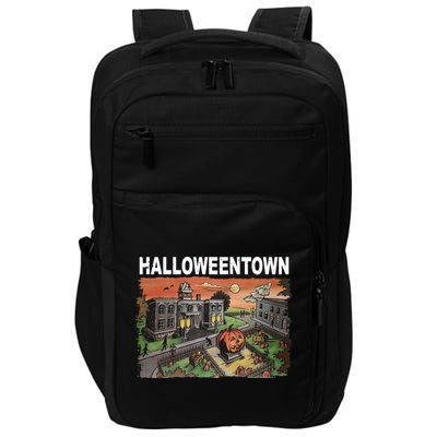 Vintage Halloween Town Impact Tech Backpack