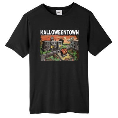 Vintage Halloween Town Tall Fusion ChromaSoft Performance T-Shirt