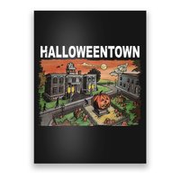 Vintage Halloween Town Poster