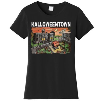 Vintage Halloween Town Women's T-Shirt