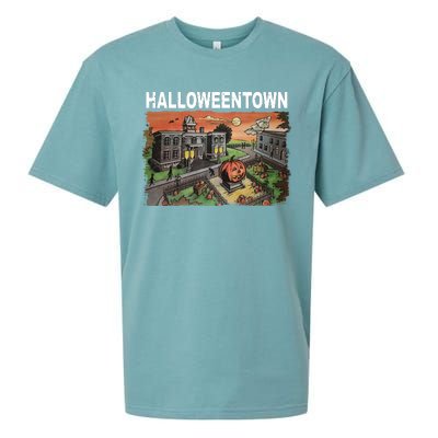 Vintage Halloween Town Sueded Cloud Jersey T-Shirt