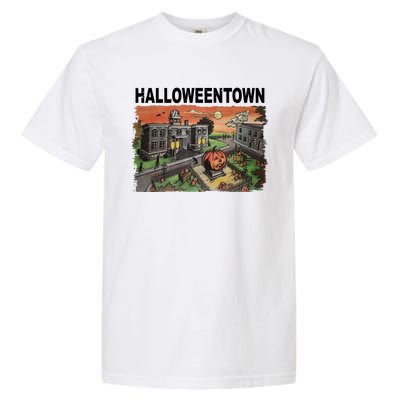 Vintage Halloween Town Garment-Dyed Heavyweight T-Shirt