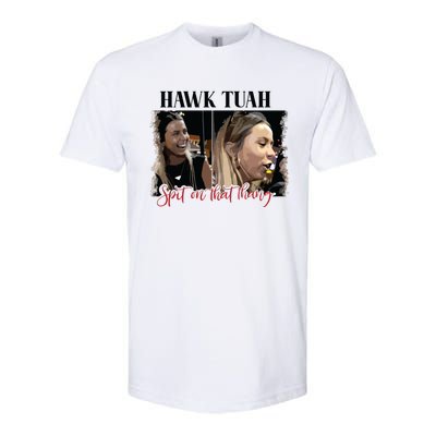 Viral Hawk Tuah Spit On That Thang 2024 Softstyle CVC T-Shirt