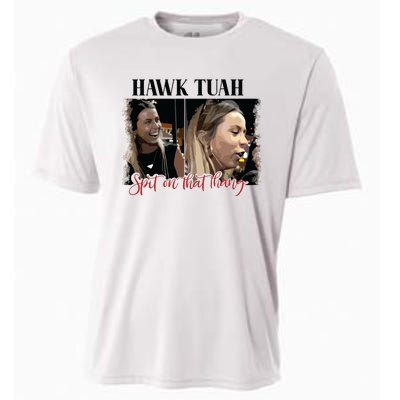 Viral Hawk Tuah Spit On That Thang 2024 Cooling Performance Crew T-Shirt