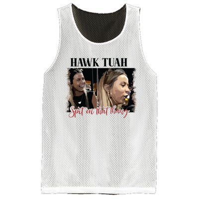 Viral Hawk Tuah Spit On That Thang 2024 Mesh Reversible Basketball Jersey Tank