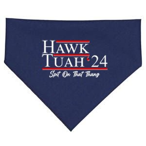 Vote Hawk Tuah 2024 Spit On That Thang USA-Made Doggie Bandana