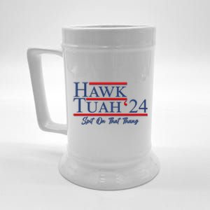 Vote Hawk Tuah 2024 Spit On That Thang Beer Stein