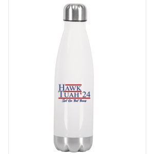 Vote Hawk Tuah 2024 Spit On That Thang Stainless Steel Insulated Water Bottle