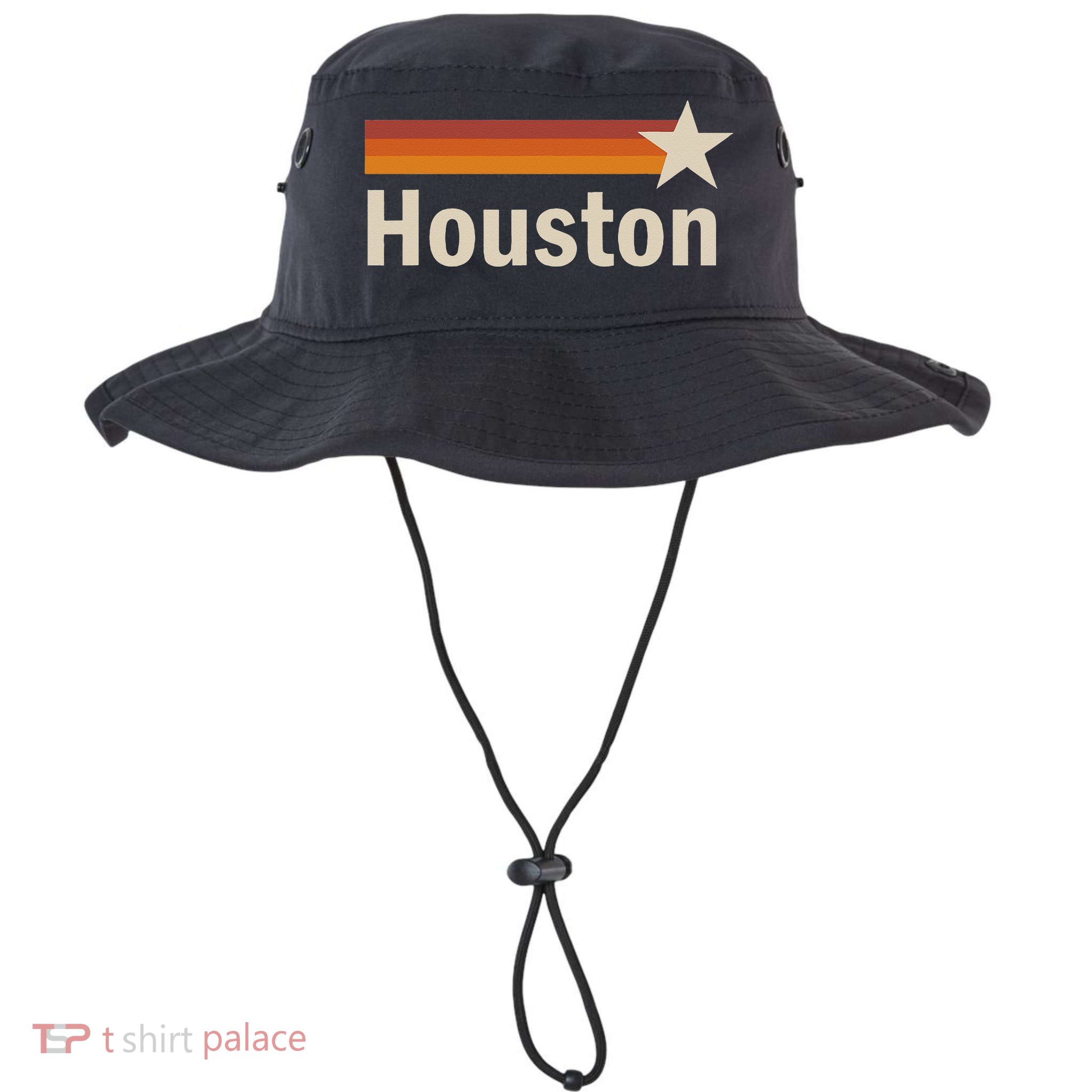 Vintage Houston Texas  Bucket Hat