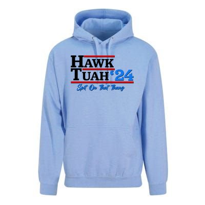 Vote Hawk Tuah 2024 Spit On That Thang Unisex Surf Hoodie