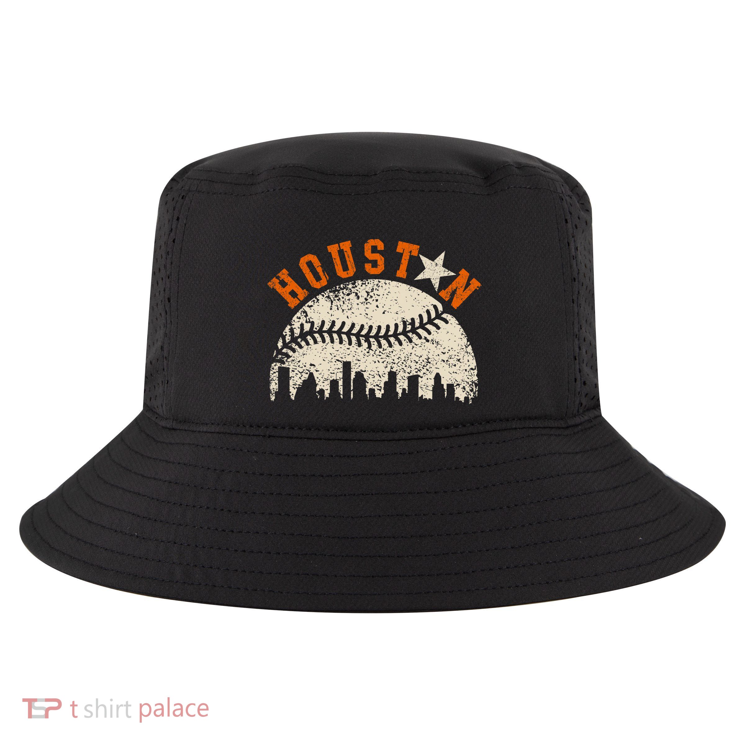 Vintage Houston Texas Pride Houston Strong Cool Comfort Performance Bucket Hat