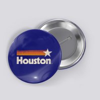 Vintage Houston Texas Gift Houston Strong Stripes Gift Button