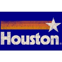 Vintage Houston Texas Gift Houston Strong Stripes Gift Bumper Sticker