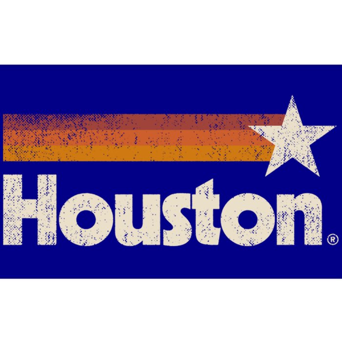 Vintage Houston Texas Gift Houston Strong Stripes Gift Bumper Sticker