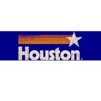 Vintage Houston Texas Gift Houston Strong Stripes Gift Bumper Sticker