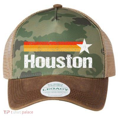 Vintage Houston Texas Houston Strong Stripes Usa Texas Legacy Tie Dye Trucker Hat