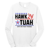 Vintage Hawk Tauh 24 Spit On That Thang Sarcastic Parody Long Sleeve Shirt