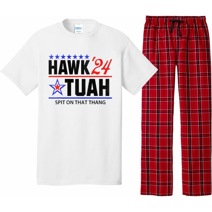 Vintage Hawk Tauh 24 Spit On That Thang Sarcastic Parody Pajama Set