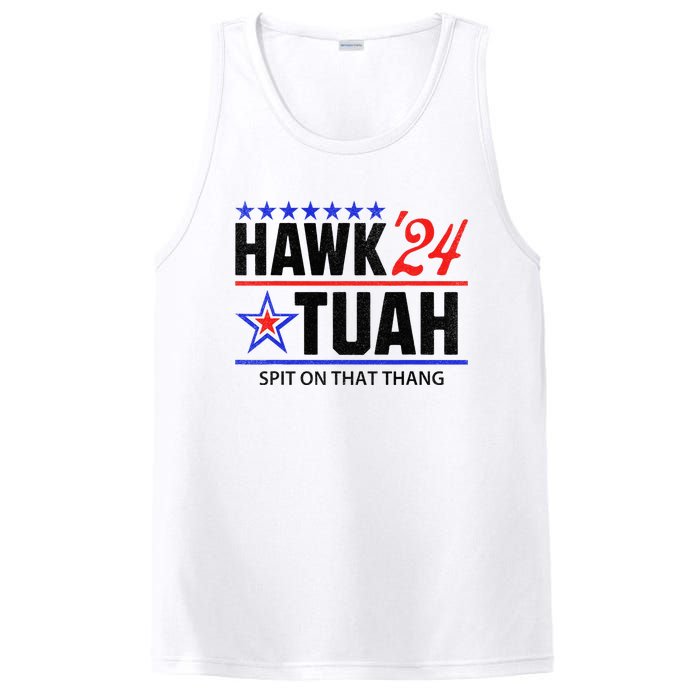 Vintage Hawk Tauh 24 Spit On That Thang Sarcastic Parody PosiCharge Competitor Tank