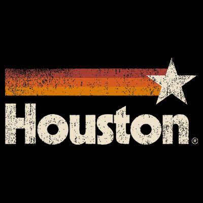 Vintage Houston Texas Houston Strong Stripes T-Shirt