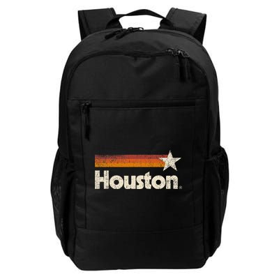 Vintage Houston Texas Houston Strong Stripes Backpack