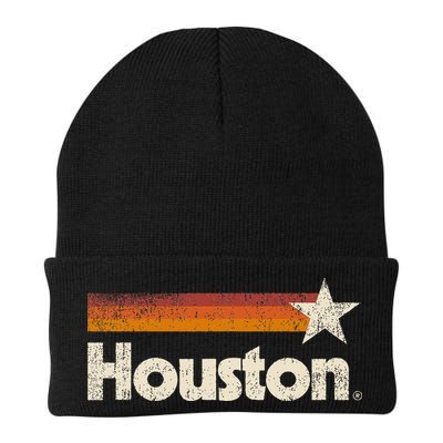 Vintage Houston Texas Houston Strong Stripes Beanie