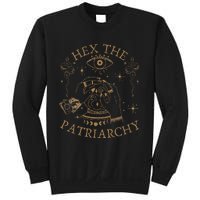 Vintage Hex The Patriarchy Feminist Witch Sweatshirt