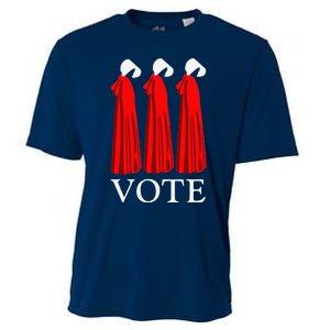 Vote Handmaids Vote 2024 Feminist Funny Cooling Performance Crew T-Shirt