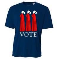 Vote Handmaids Vote 2024 Feminist Funny Cooling Performance Crew T-Shirt