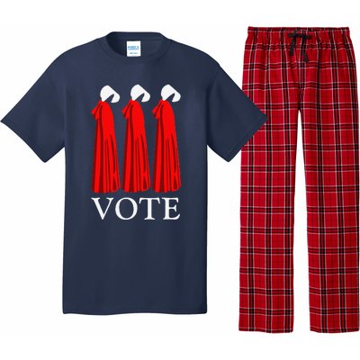 Vote Handmaids Vote 2024 Feminist Funny Pajama Set