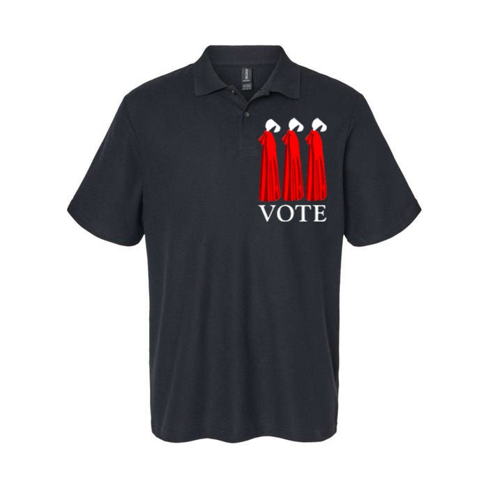 Vote Handmaids Vote 2024 Feminist Gift Softstyle Adult Sport Polo