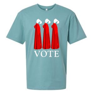 Vote Handmaids Vote 2024 Feminist Gift Sueded Cloud Jersey T-Shirt