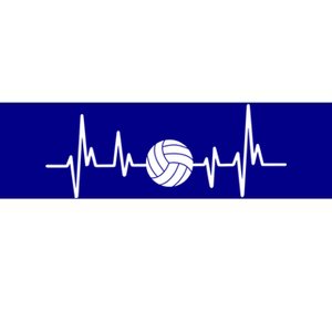 Volleyball Heartbeagift Volleyball Lover Gift Bumper Sticker