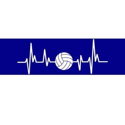 Volleyball Heartbeagift Volleyball Lover Gift Bumper Sticker