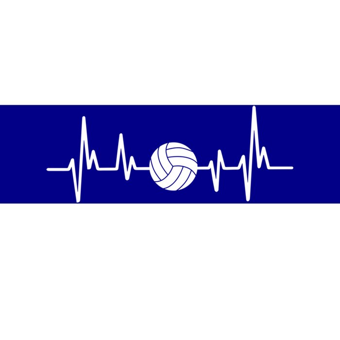 Volleyball Heartbeagift Volleyball Lover Gift Bumper Sticker