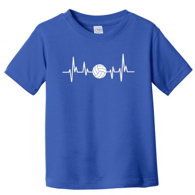 Volleyball Heartbeagift Volleyball Lover Gift Toddler T-Shirt