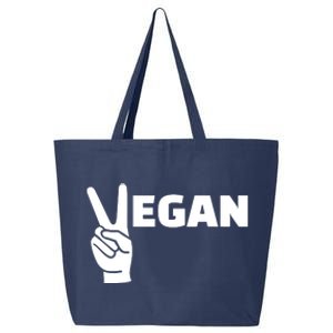 Vegan Hand 25L Jumbo Tote