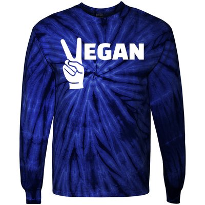 Vegan Hand Tie-Dye Long Sleeve Shirt