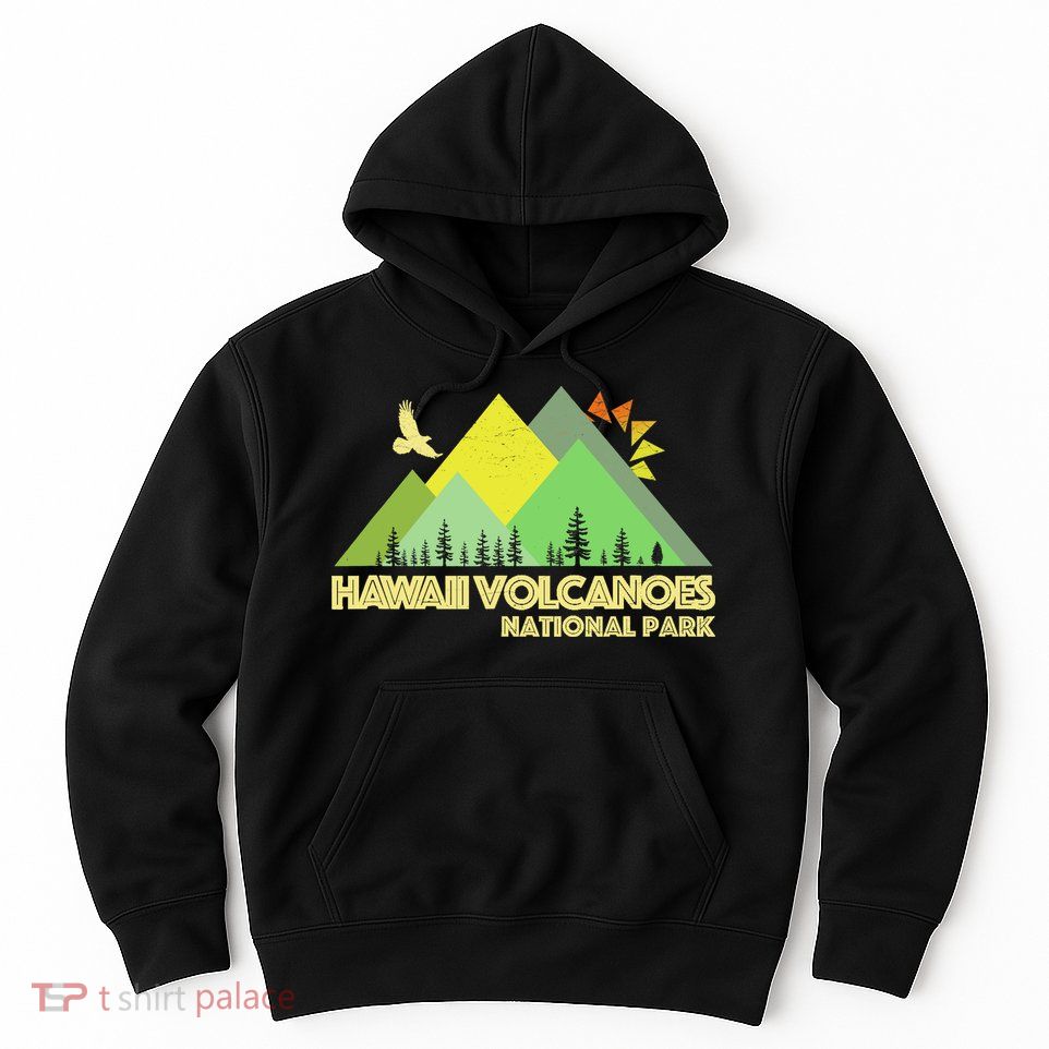 Vintage Hawaii Volcanoes National Park Hoodie