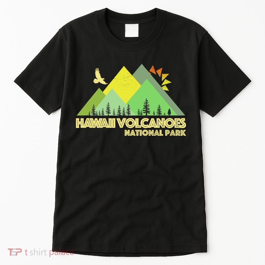 Vintage Hawaii Volcanoes National Park Tall T-Shirt