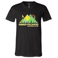 Vintage Hawaii Volcanoes National Park V-Neck T-Shirt