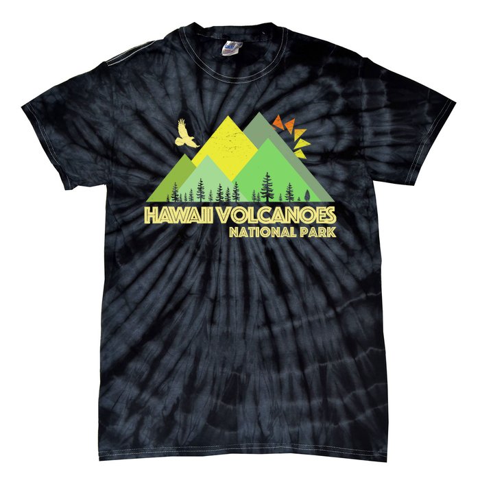 Vintage Hawaii Volcanoes National Park Tie-Dye T-Shirt