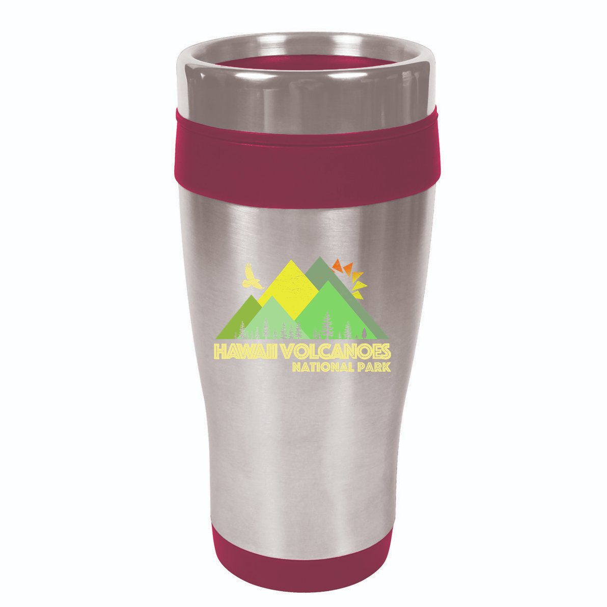 Vintage Hawaii Volcanoes National Park 16oz Travel Tumbler