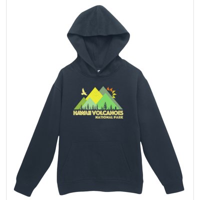 Vintage Hawaii Volcanoes National Park Urban Pullover Hoodie