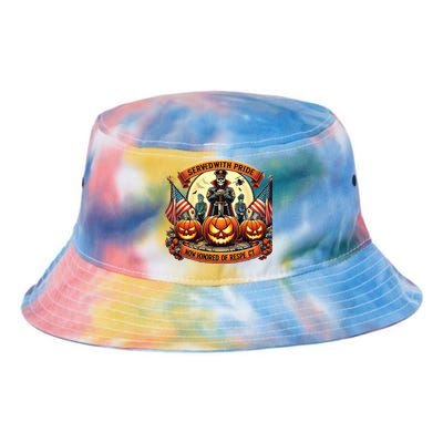 Veterans Halloween Tie Dye Newport Bucket Hat