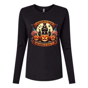 Veterans Halloween Womens Cotton Relaxed Long Sleeve T-Shirt